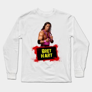 Bret Hart Long Sleeve T-Shirt